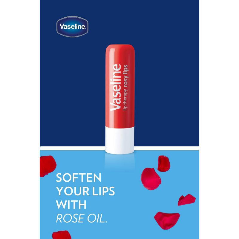 slide 6 of 6, Vaseline Rosy Lip Therapy Stick - 2pk/0.16oz each, 2 ct; 0.16 oz