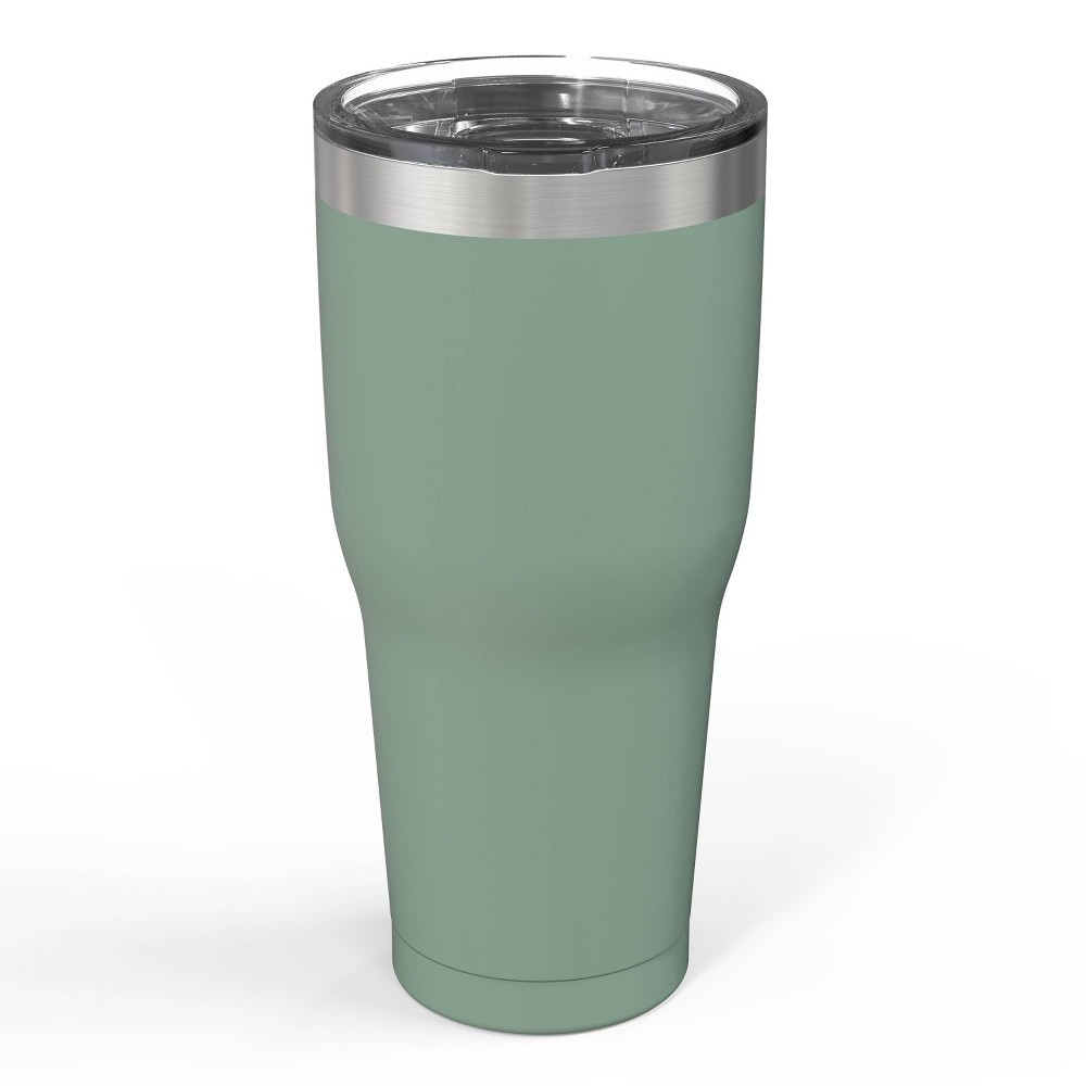 slide 2 of 5, Zak! Designs Double Wall Stainless Steel Cascadia Tumbler - Sage, 30 oz