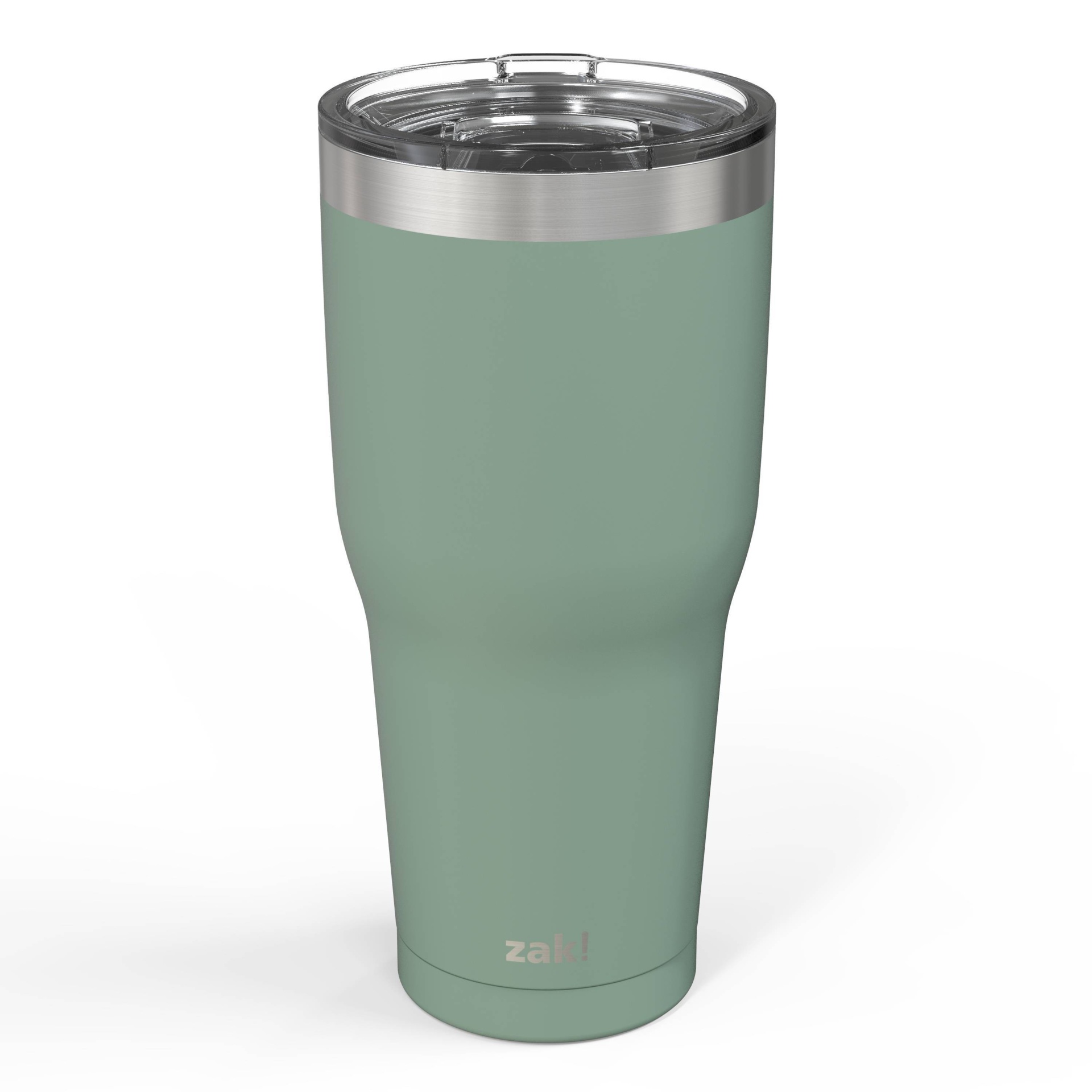 slide 1 of 5, Zak! Designs Double Wall Stainless Steel Cascadia Tumbler - Sage, 30 oz