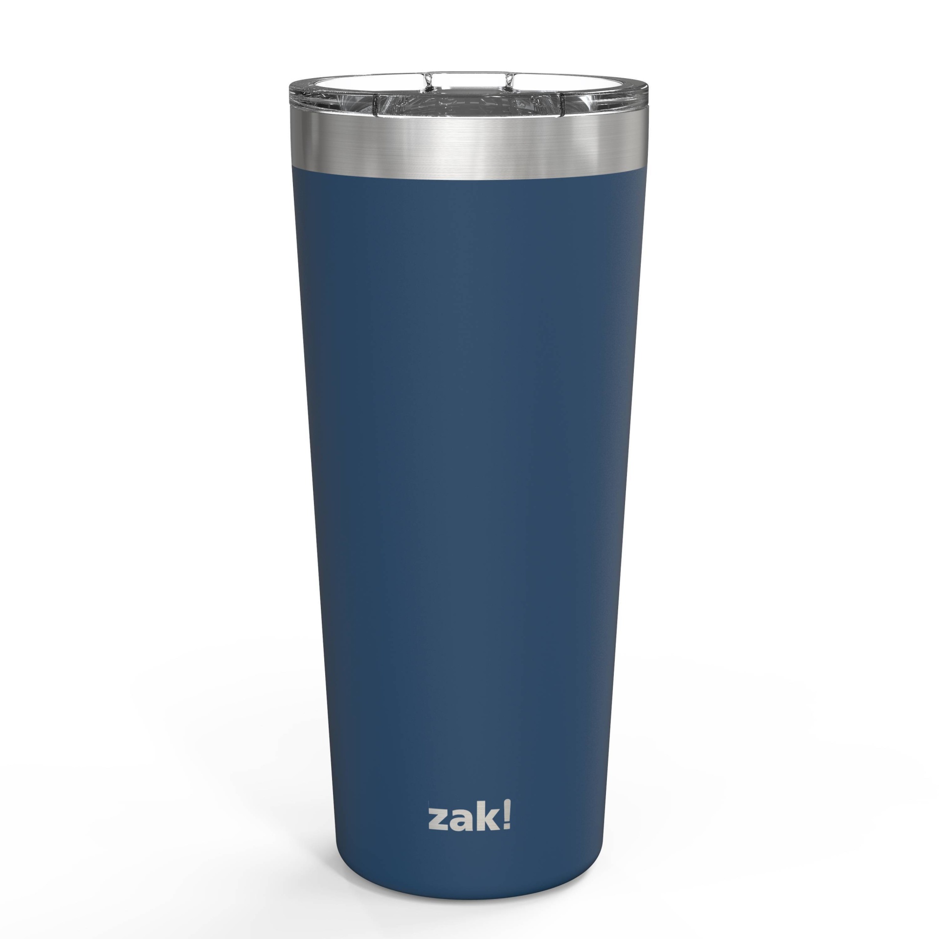 Zak! Designs 20oz Double Wall Stainless Steel Tumbler - Aqua Blue