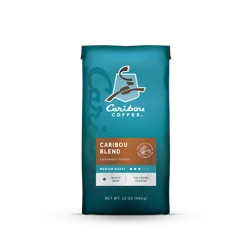 Caribou Coffee, Caribou Blend Medium Roast Whole Bean Coffee - 12oz Bag