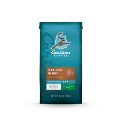 Caribou Coffee Decaf Caribou Blend Medium Roast Ground Coffee Bag - 12 Oz