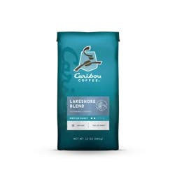 Caribou Coffee Lakeshore Medium Roast Ground Coffee Bag- 12 oz