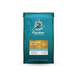Caribou Coffee, Daybreak Dark Roast Ground Coffee - 20oz Bag