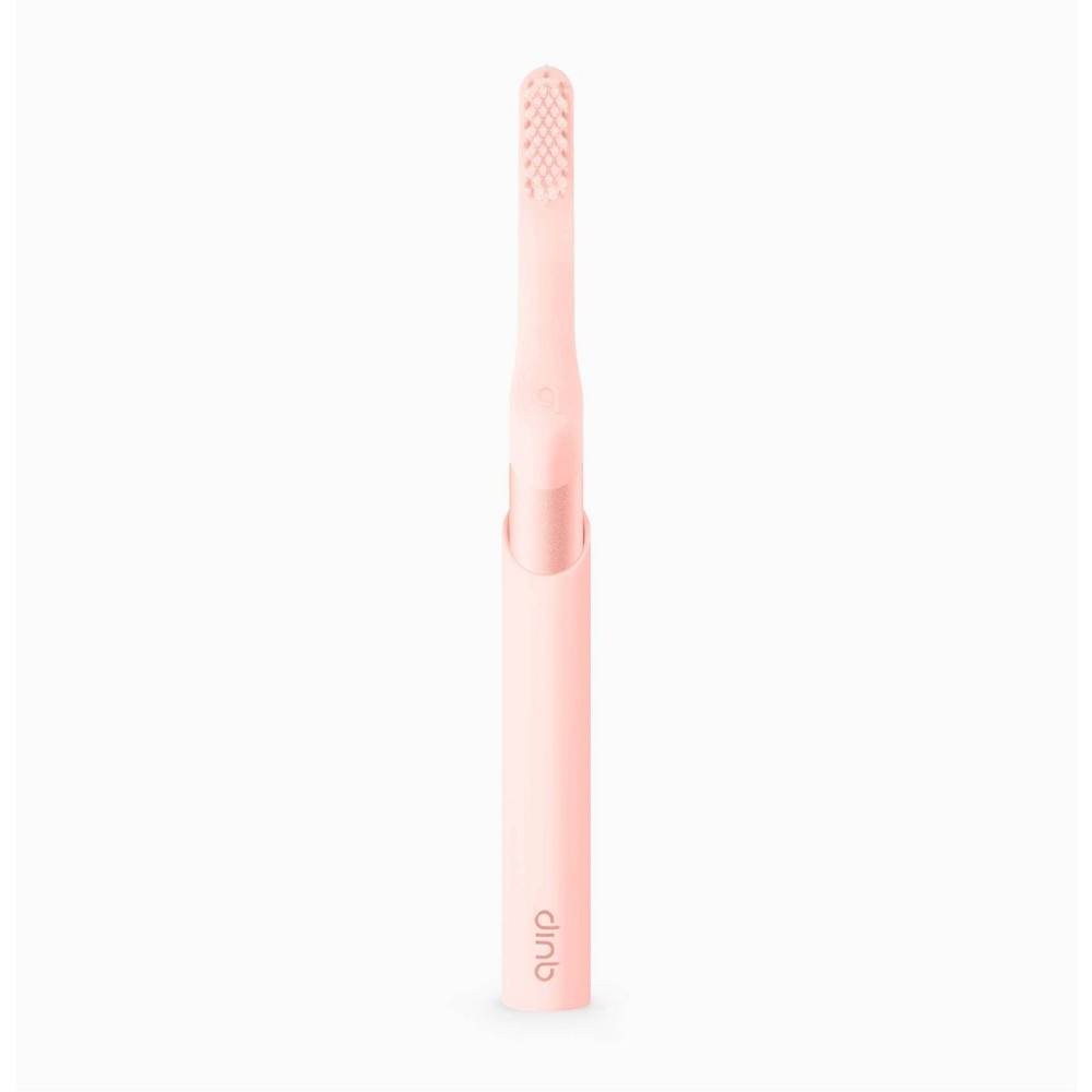 slide 2 of 7, quip Cordless and Water-Proof Metal Electric Toothbrush - All Pink, 1 ct