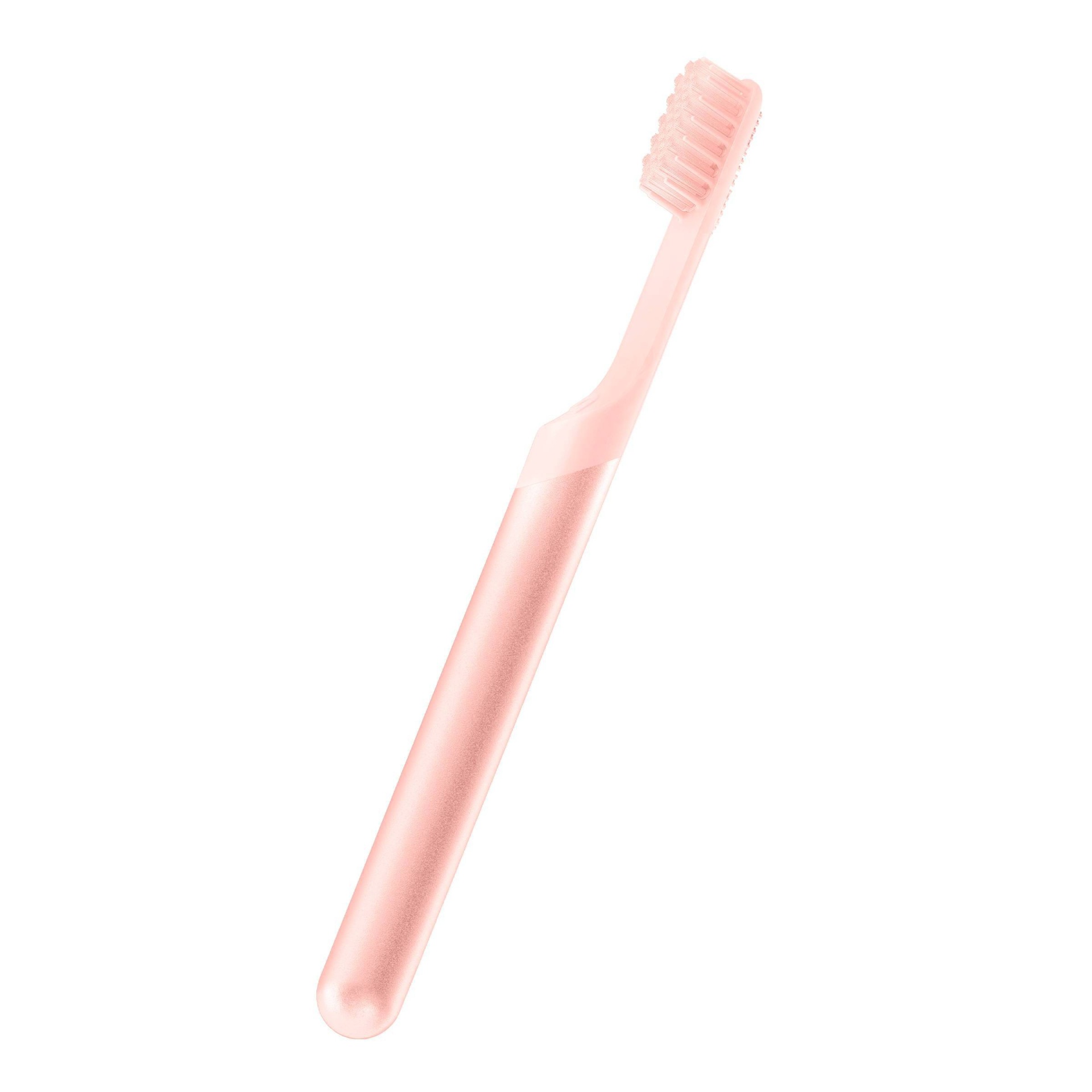 slide 1 of 7, quip Cordless and Water-Proof Metal Electric Toothbrush - All Pink, 1 ct