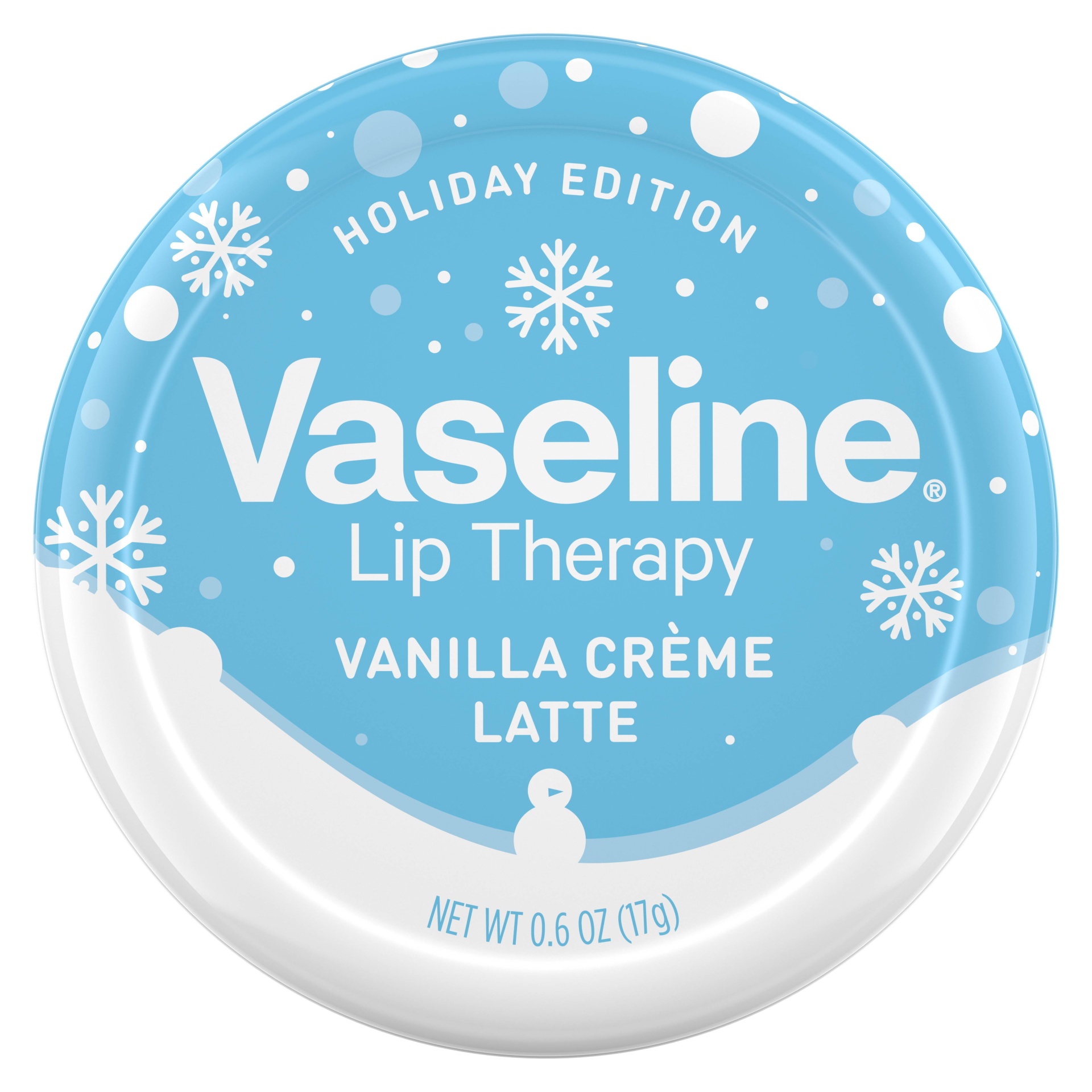 slide 1 of 2, Vaseline Vanilla Cream Latte Holiday Lip Tin, 0.6 oz