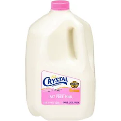 Crystal Creamery Skim Milk - 1gal