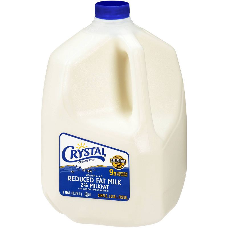 slide 3 of 3, Crystal Creamery 2% Milk - 1gal, 1 gal