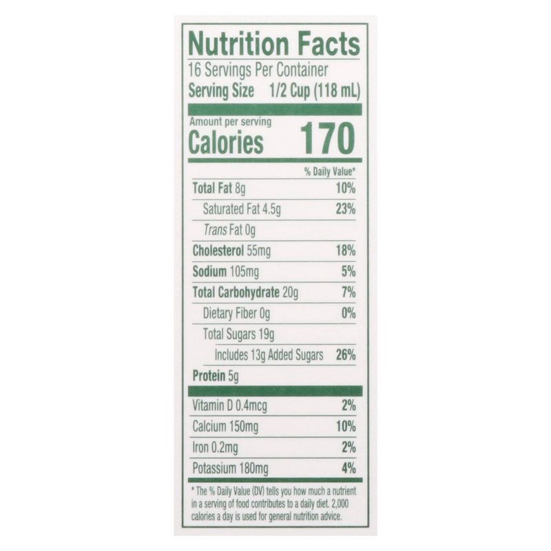 slide 6 of 8, Crystal Creamery Egg Nog - 0.5gal, 1/2 gal