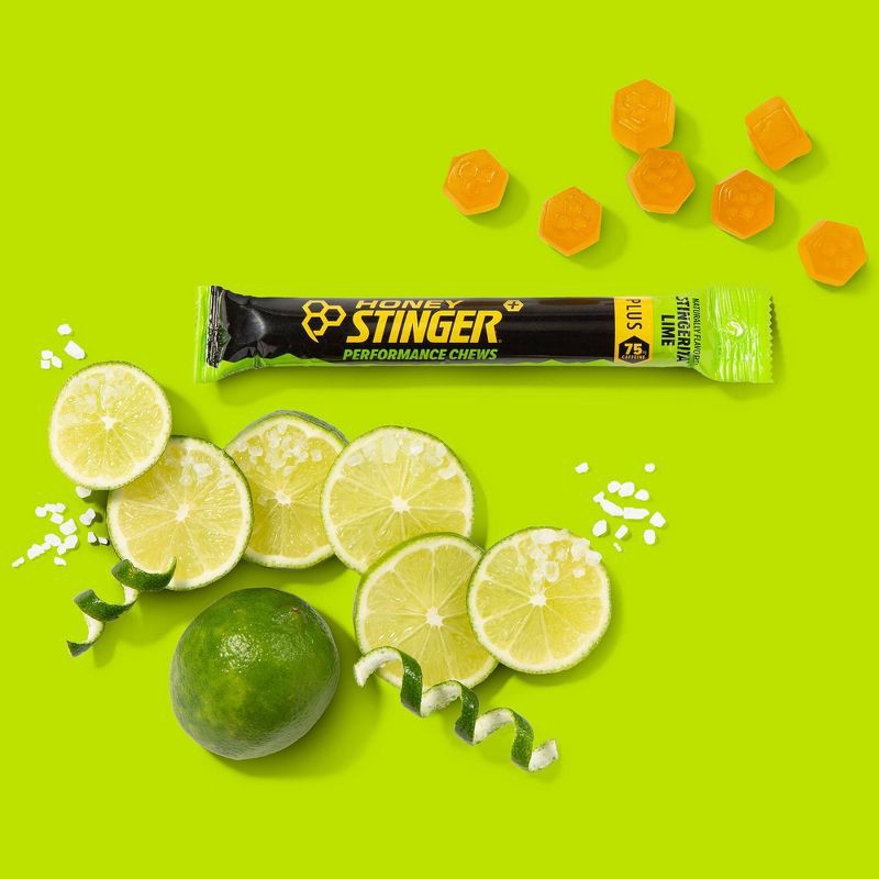 slide 2 of 4, Honey Stinger Performance Chews - Stingerita Lime, 1 ct