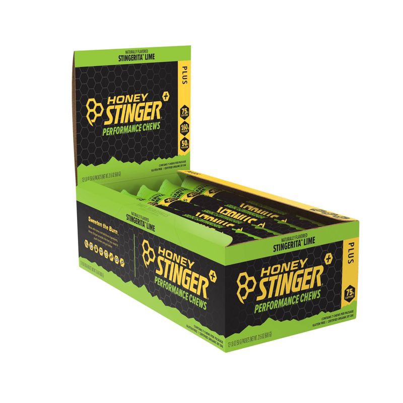 slide 4 of 4, Honey Stinger Performance Chews - Stingerita Lime, 1 ct