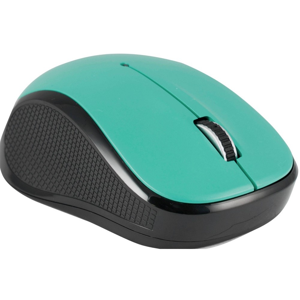 slide 2 of 6, Power Gear Wireless Mouse - Teal, 1 ct