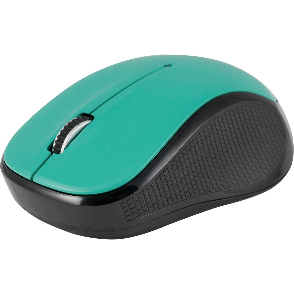 slide 3 of 6, Power Gear Wireless Mouse - Teal, 1 ct