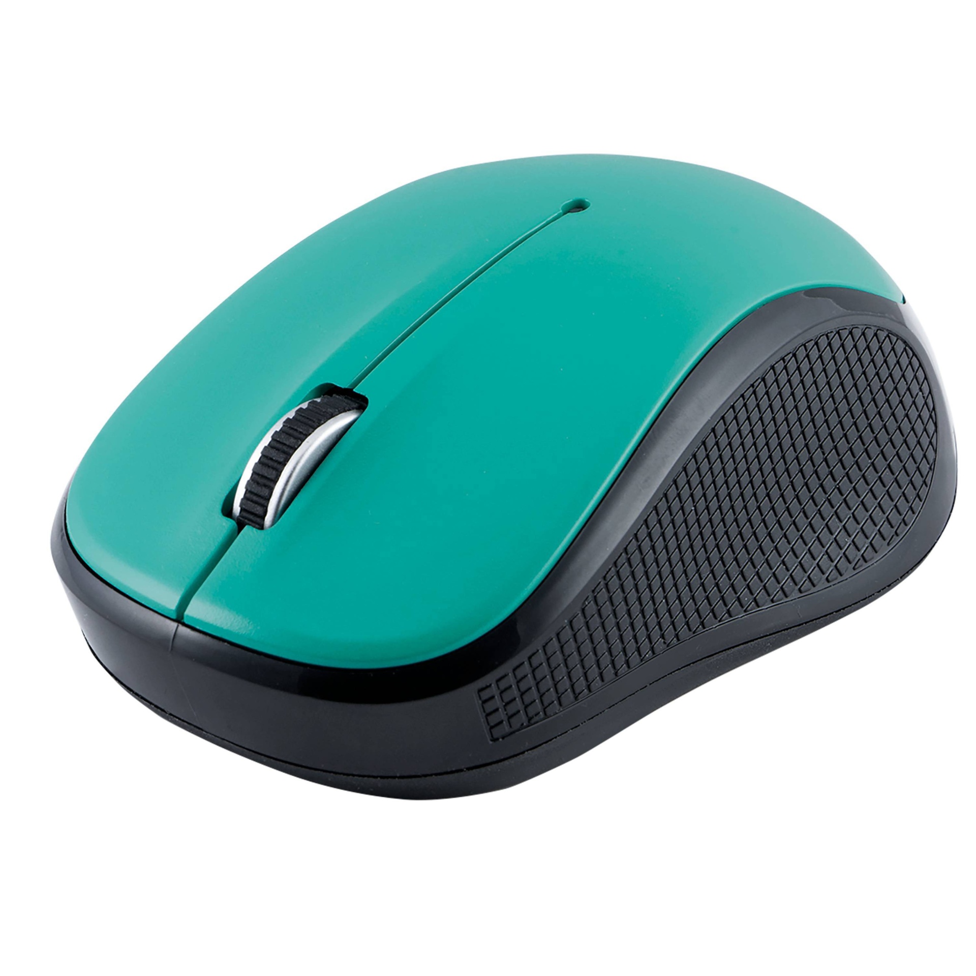 slide 1 of 6, Power Gear Wireless Mouse - Teal, 1 ct