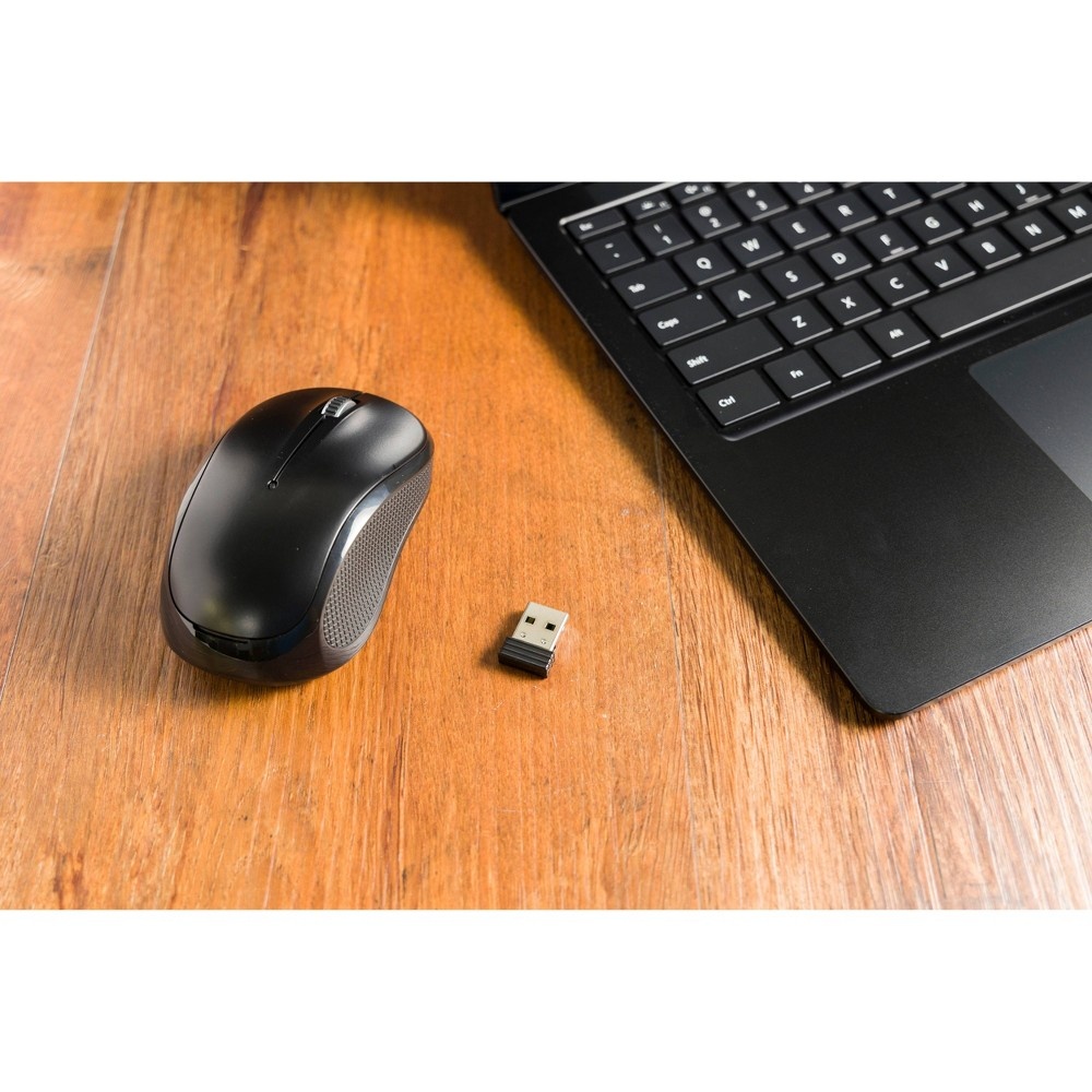 slide 4 of 6, Power Gear Wireless Mouse - Black, 1 ct