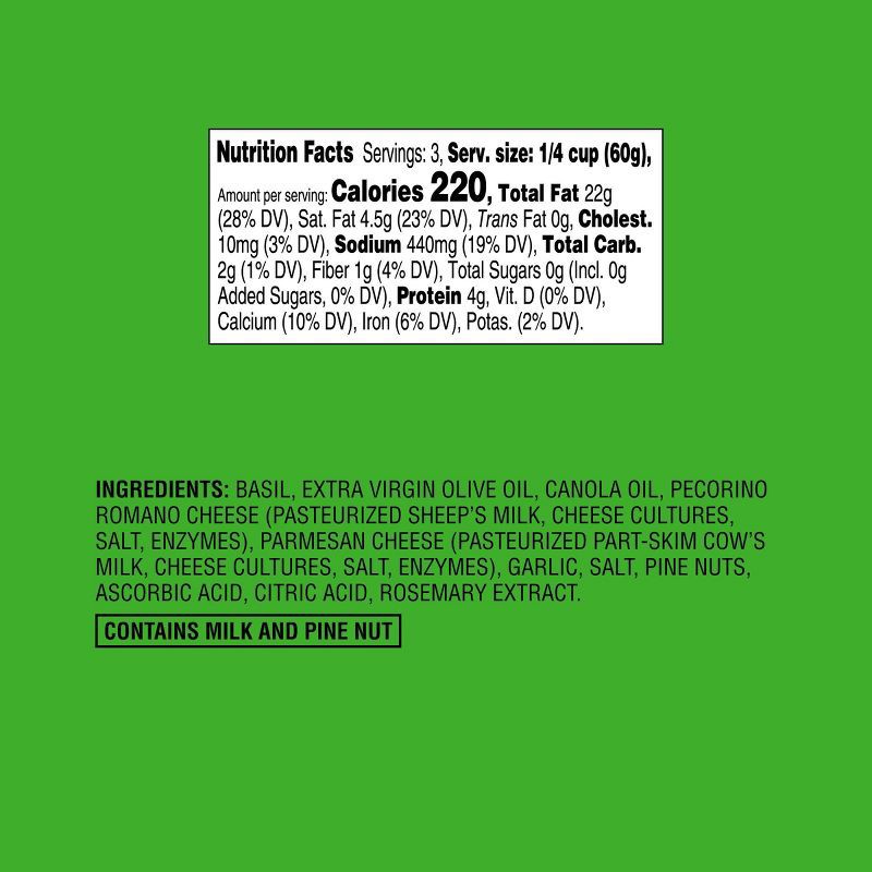 slide 5 of 5, Basil Pesto Sauce - 7oz - Good & Gather™, 7 oz