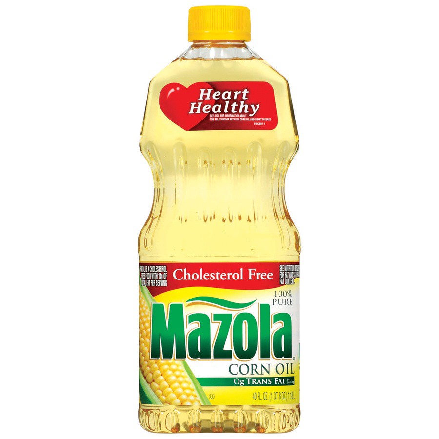 slide 1 of 3, Mazola Corn Oil 40 fl. oz. Plastic Bottle, 40 fl oz