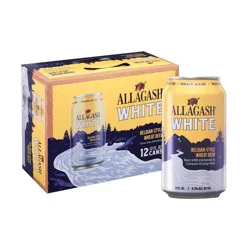 Allagash Brewing Company Allagash White Belgian-Style Wheat Beer - 12pk/12 fl oz Cans
