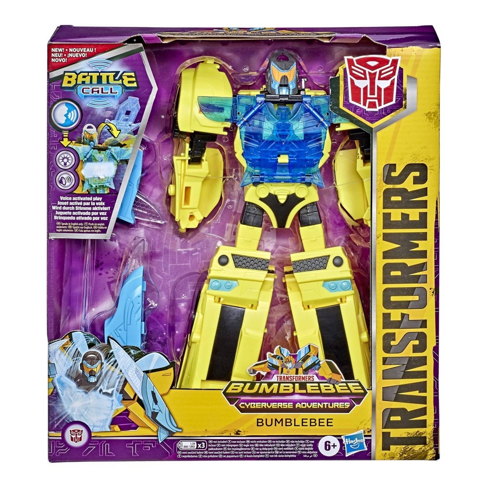 slide 2 of 3, Transformers Bumblebee Cyberverse Adventures Officer Class Bumblebee, 1 ct