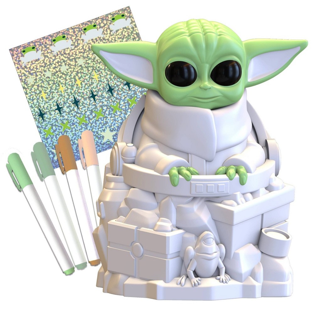 slide 3 of 5, Star Wars: The Mandalorian Design A Vinyl Craft Kit, 1 ct