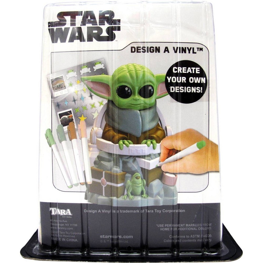 slide 2 of 5, Star Wars: The Mandalorian Design A Vinyl Craft Kit, 1 ct