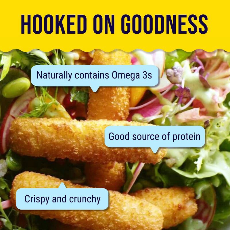 slide 5 of 7, Gorton's Crunchy Breaded Fish Sticks Club Pack - Frozen - 51oz, 51 oz