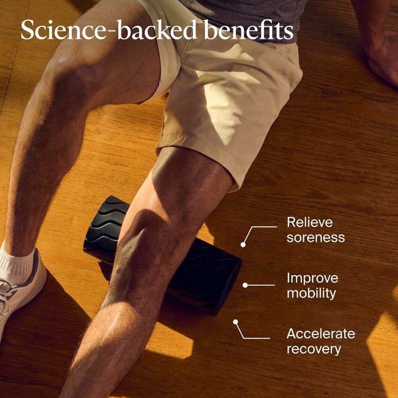 slide 3 of 9, Therabody Wave Roller Vibration Therapy Foam Roller, 1 ct