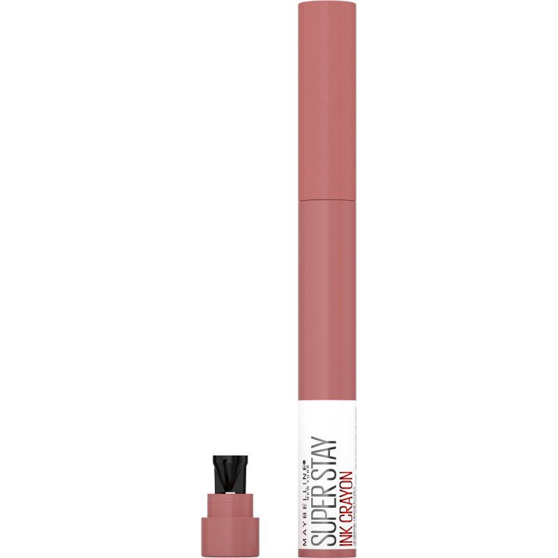 slide 4 of 7, Maybelline SuperStay Ink Crayon Spiced Lipstick - On The Grind - 0.04oz, 0.04 oz