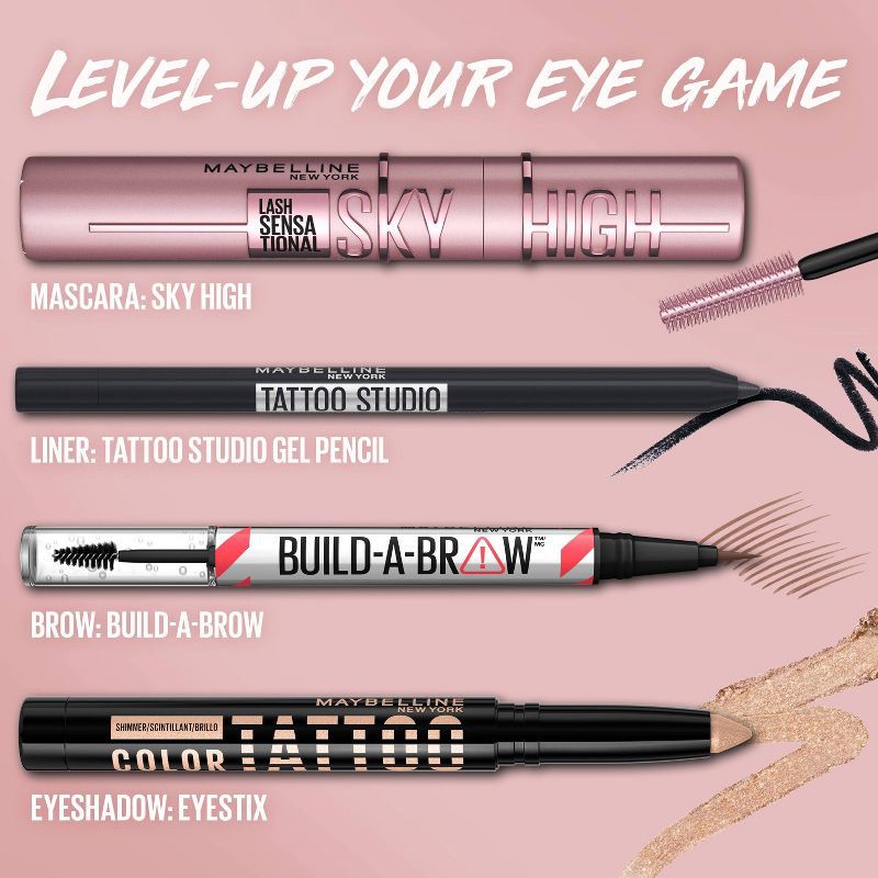 slide 9 of 9, Maybelline Lash Sensational Sky High Lengthening Mascara - 802 Waterproof Very Black - 0.24 fl oz, 0.24 fl oz