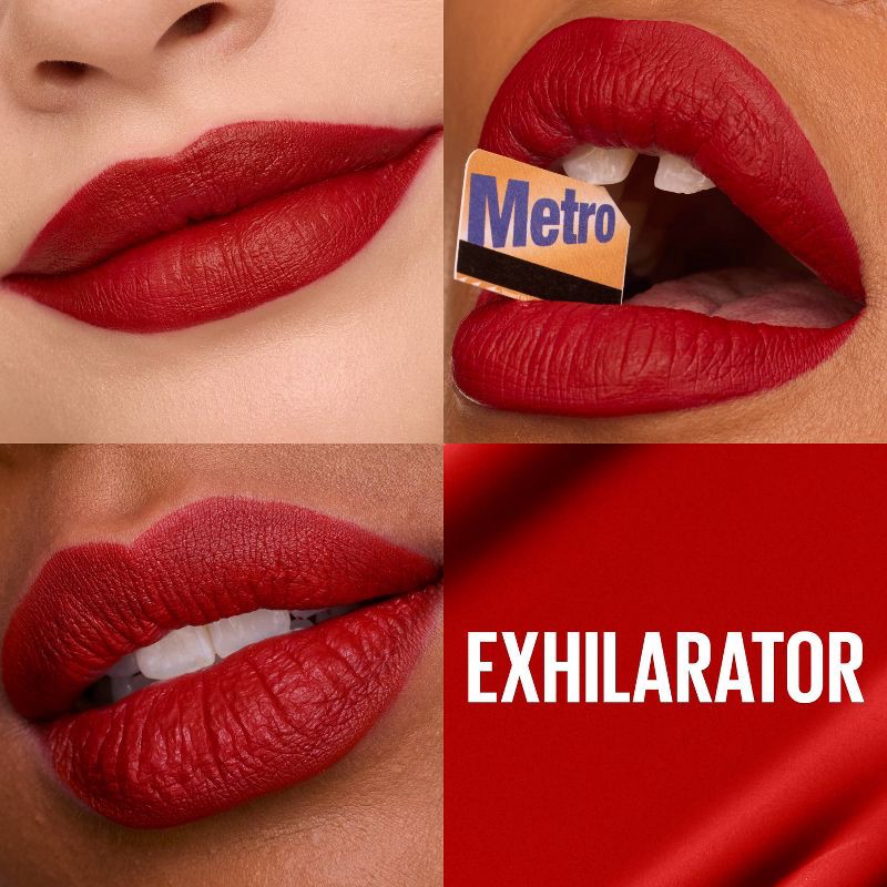slide 2 of 9, Maybelline SuperStay Matte Ink Liquid Lipstick - 340 Exhilarator - 0.17 fl oz, 0.17 fl oz