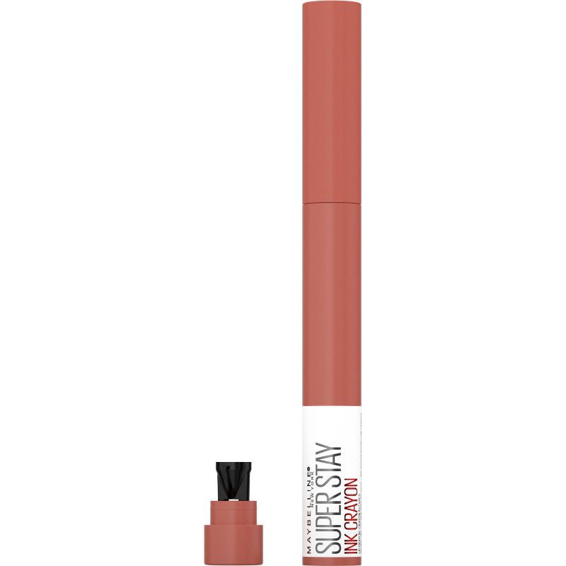 slide 4 of 7, Maybelline SuperStay Ink Crayon Spiced Lipstick - Reach High - 0.04oz, 0.04 oz