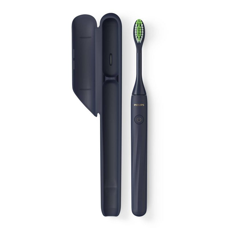 slide 3 of 3, Philips Sonicare Philips One by Sonicare Battery Toothbrush - HY1100/04 - Midnight, 1 ct
