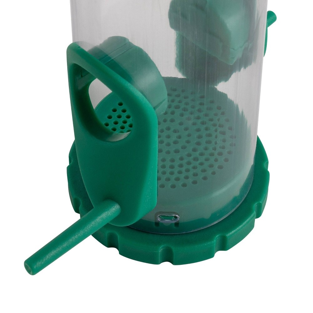 slide 3 of 4, Kaytee Tube Bird Feeder Green, 1 ct