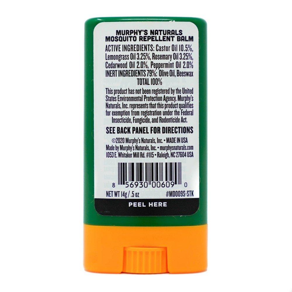 slide 5 of 5, Murphy's Naturals Repellent Balm Stick, 1 ct