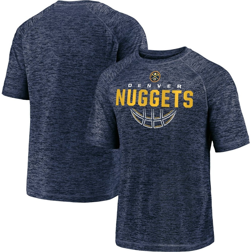 slide 3 of 3, NBA Denver Nuggets Men's Synthetic Short Sleeve T-Shirt - XL, 1 ct