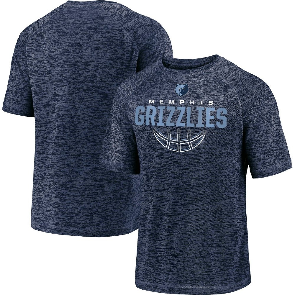 slide 3 of 3, NBA Memphis Grizzlies Men&#39;s Synthetic Short Sleeve T-Shirt - XL, 1 ct