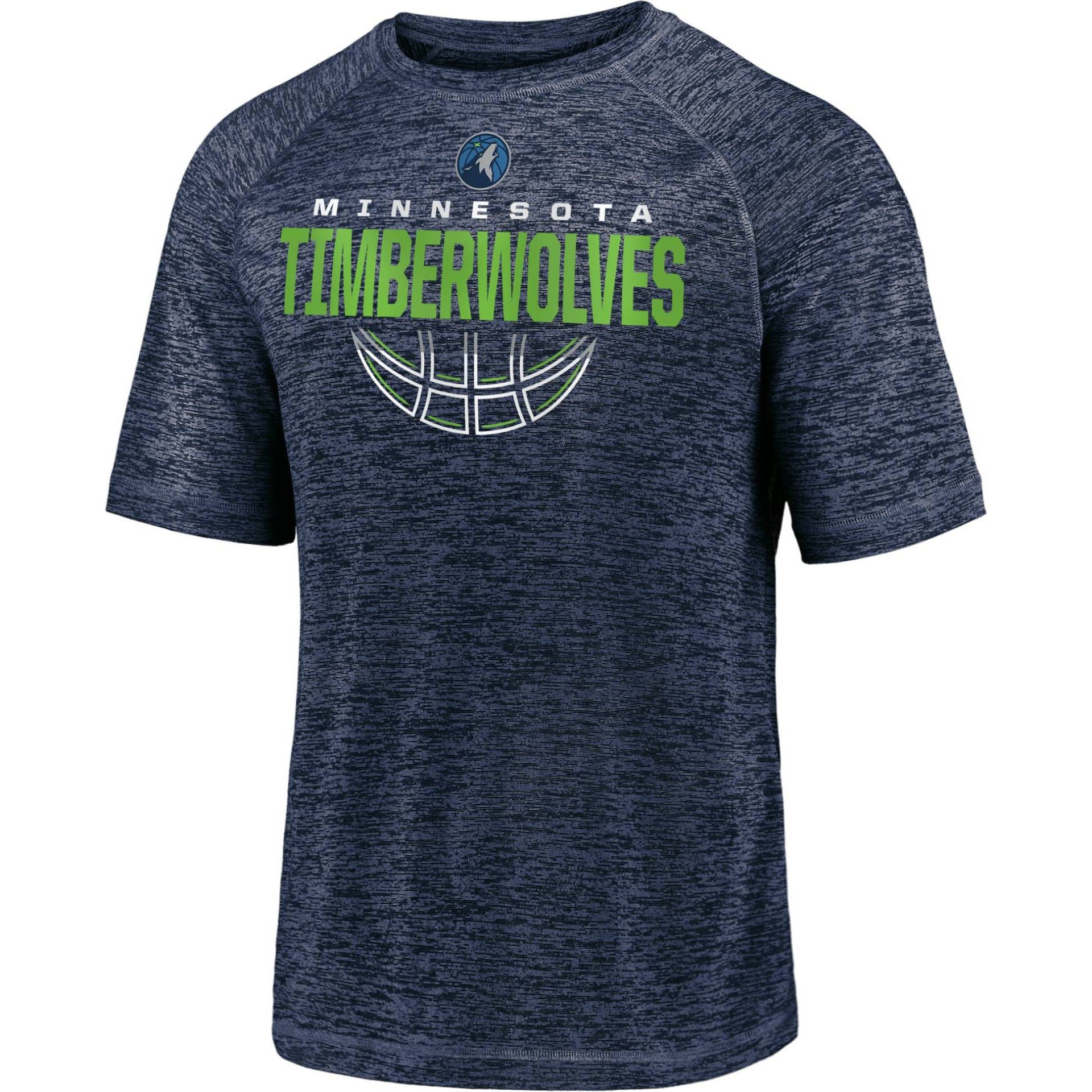 slide 1 of 3, NBA Minnesota Timberwolves Men's Synthetic Short Sleeve T-Shirt - XL, 1 ct