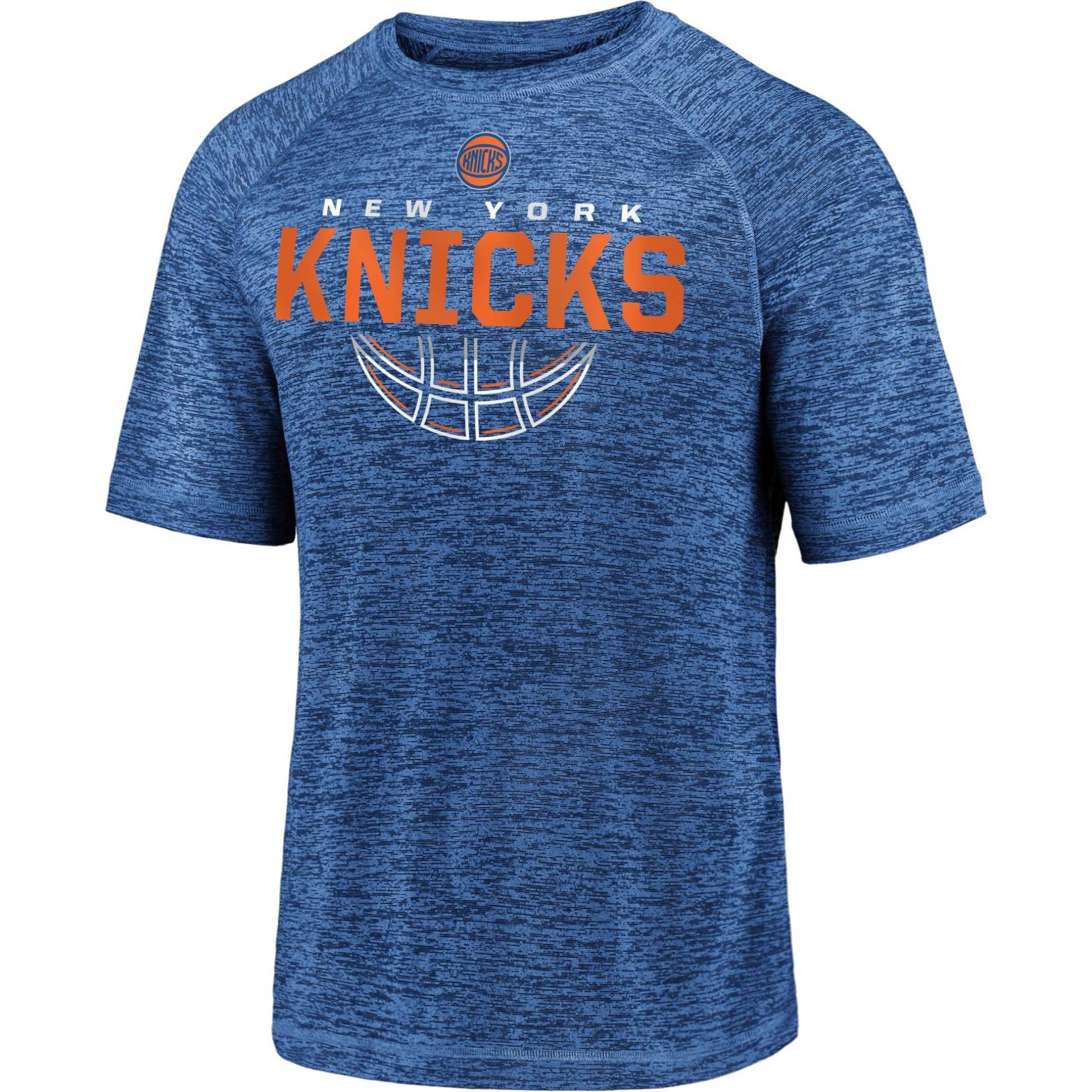 slide 1 of 3, NBA New York Knicks Men's Synthetic Short Sleeve T-Shirt - XL, 1 ct