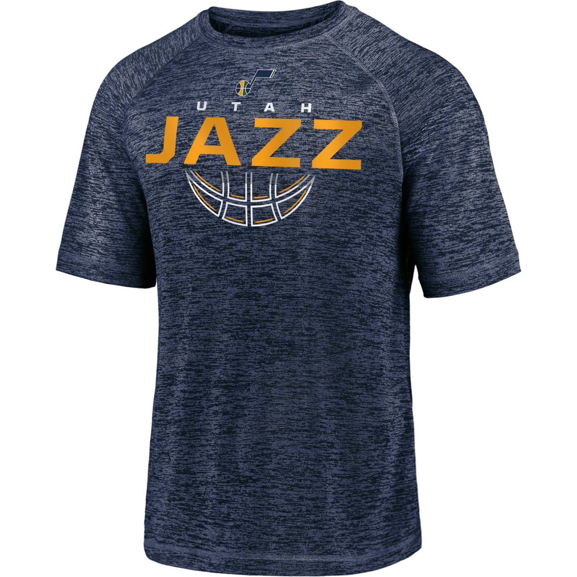 slide 1 of 3, NBA Utah Jazz Men's Synthetic Short Sleeve T-Shirt - XL, 1 ct