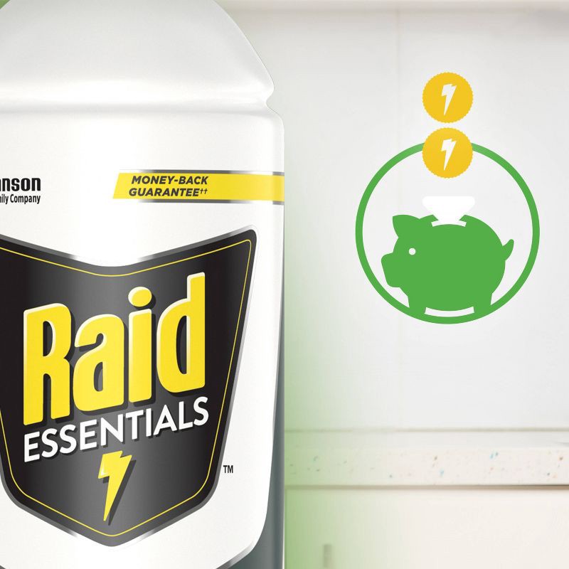 slide 5 of 14, Raid Essentials Ant, Spider & Roach Killer 27 Aerosol - 10 oz, 10 oz