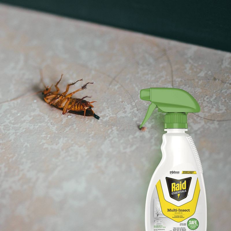 slide 5 of 10, Raid Essentials Multi-Insect Killer 29 Trigger Spray - 12 oz, 12 oz