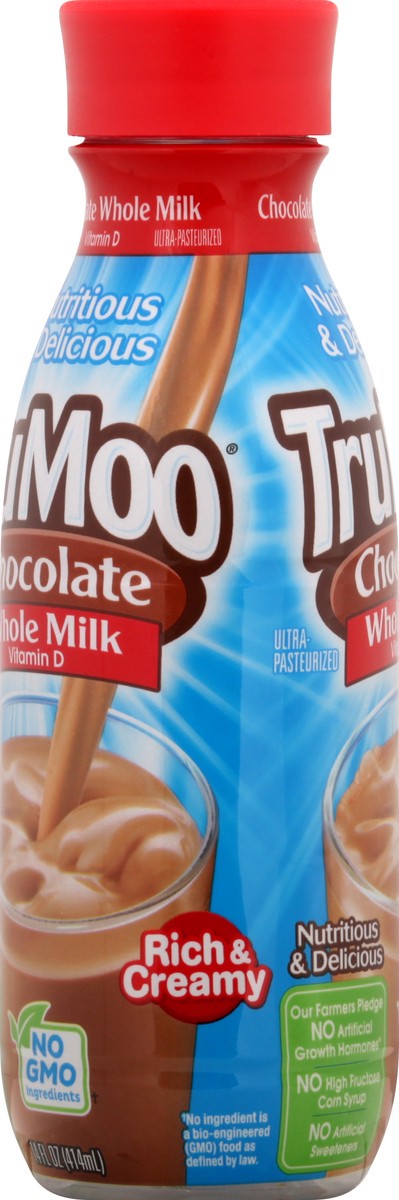 slide 3 of 9, TruMoo Vitamin D Whole Chocolate Milk - 14 fl oz, 14 fl oz