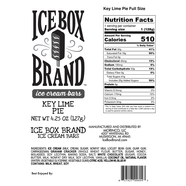 slide 4 of 5, Morinco Key Lime Pie Full Size, 4.25 oz