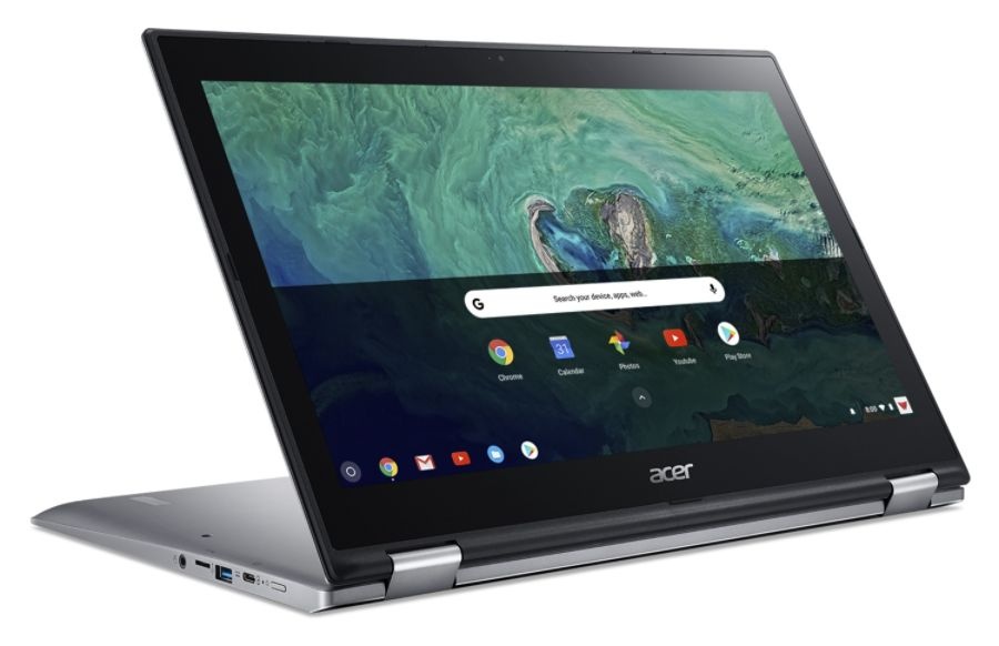 slide 5 of 10, Acer Chromebook Spin 15 Laptop, 15.6'' Touch Screen, Intel Pentium, 4Gb Memory, 64Gb Flash Storage, Google Chrome Os, 1 ct