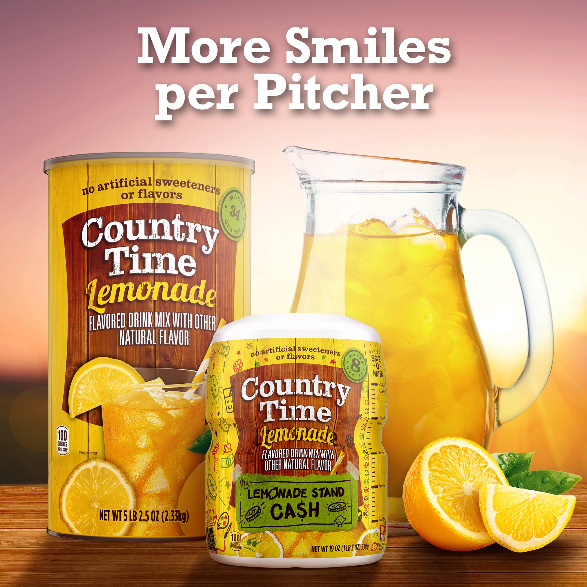 slide 5 of 5, Country Time Lemonade Drink Mix 82.5 oz, 82.5 oz