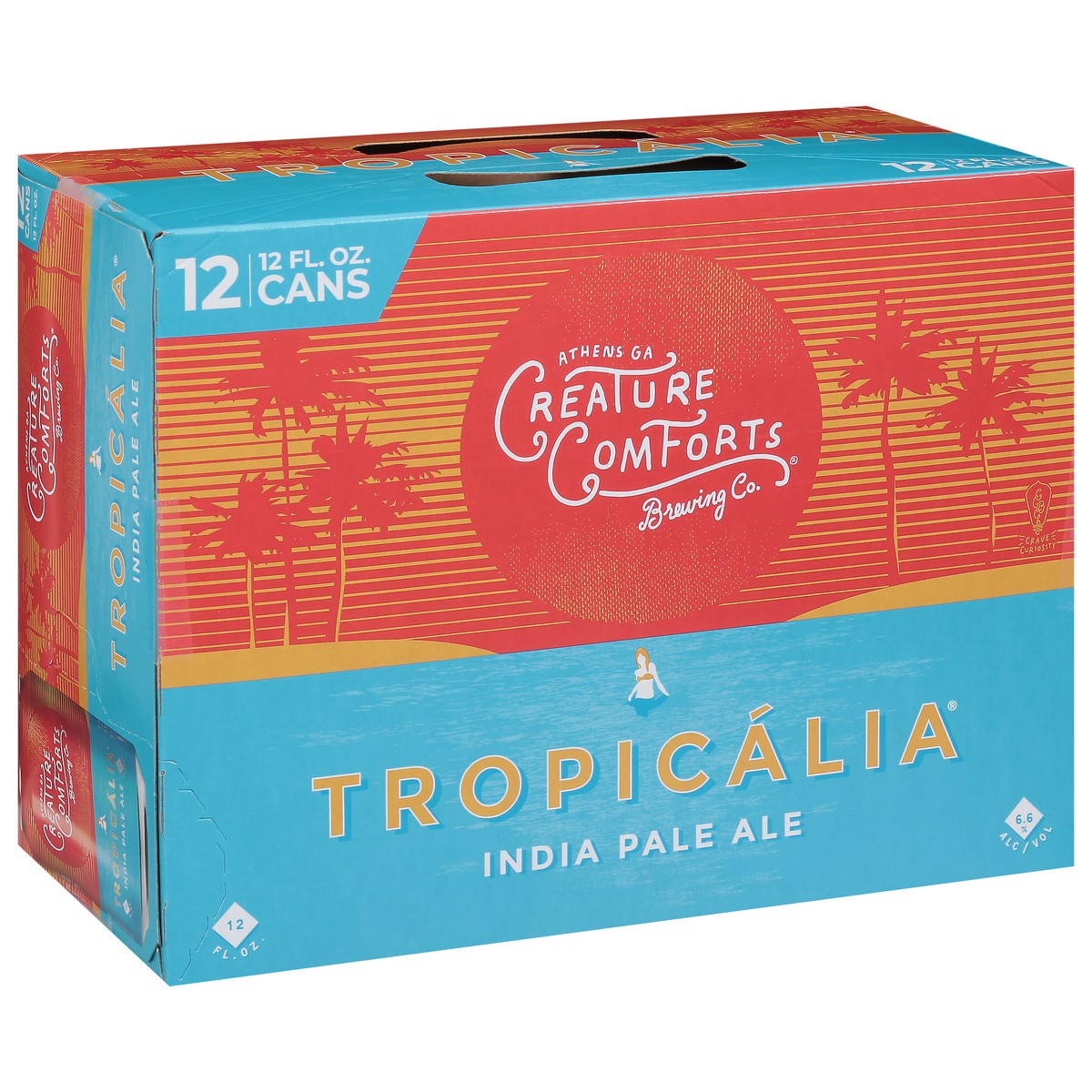 slide 2 of 9, Creature Comforts Brewing Co. India Pale Ale Tropicalia Beer 12 - 12 fl oz Cans, 12 ct