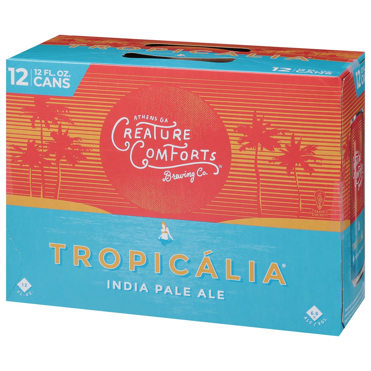 slide 3 of 9, Creature Comforts Brewing Co. India Pale Ale Tropicalia Beer 12 - 12 fl oz Cans, 12 ct