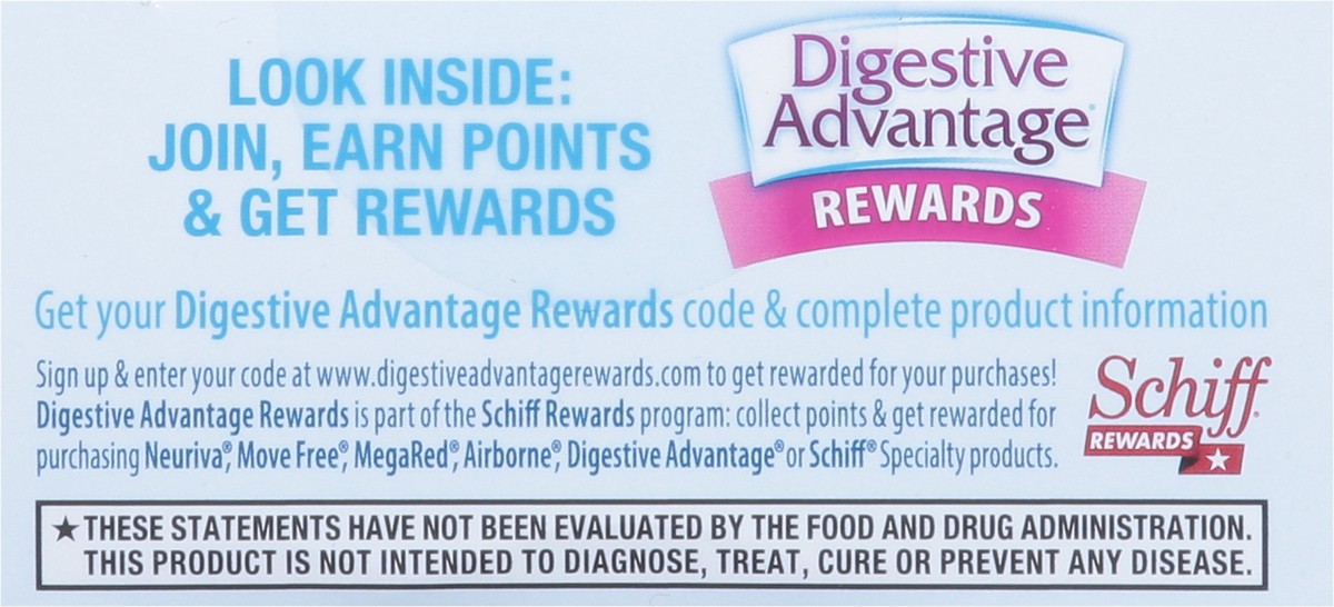 slide 9 of 9, Digestive Advantage Capsules Daily Probiotics + Intensive Bowel Support 32 Capsules, 32 ct