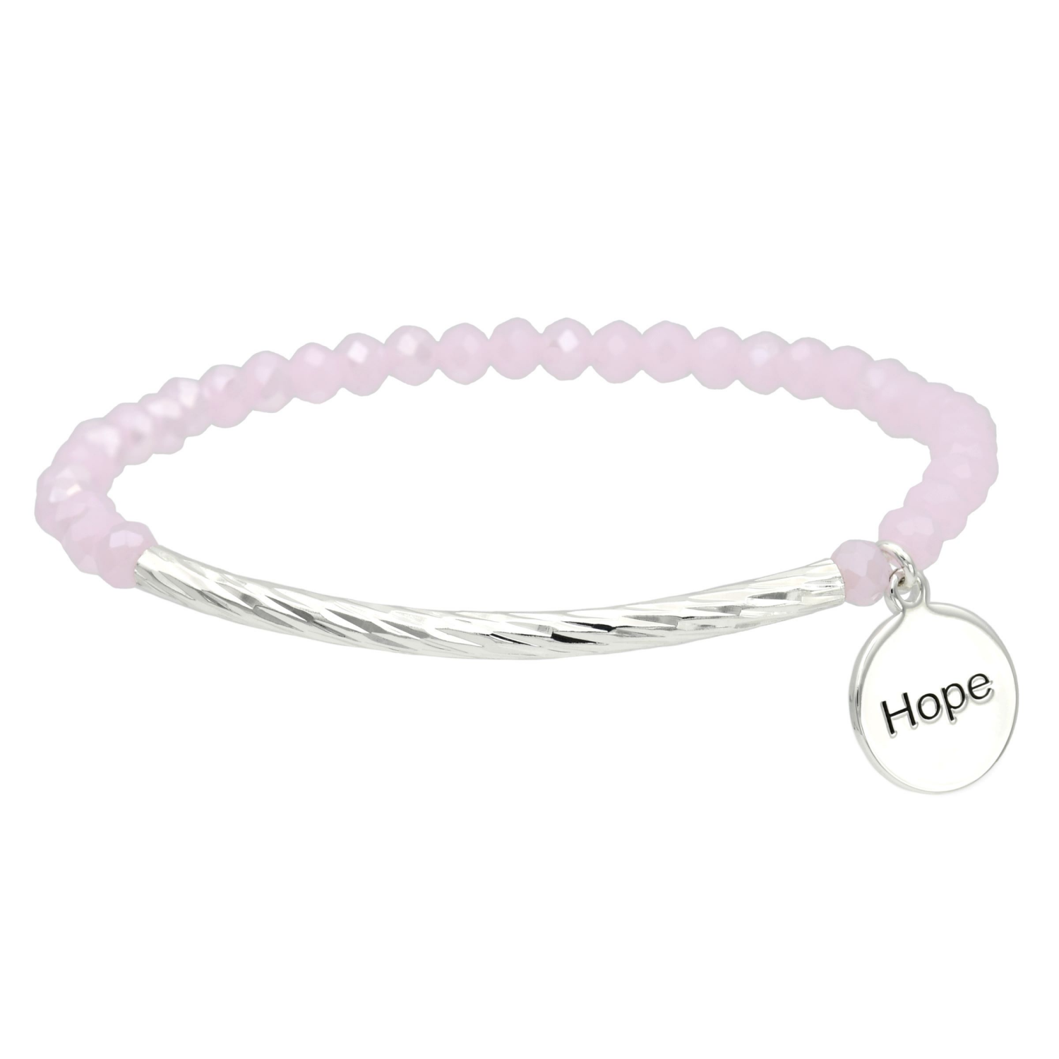 slide 1 of 1, CITY BY CITY Cbc Brc Gen Stn Charm Hope 111676 Pnk, One Size